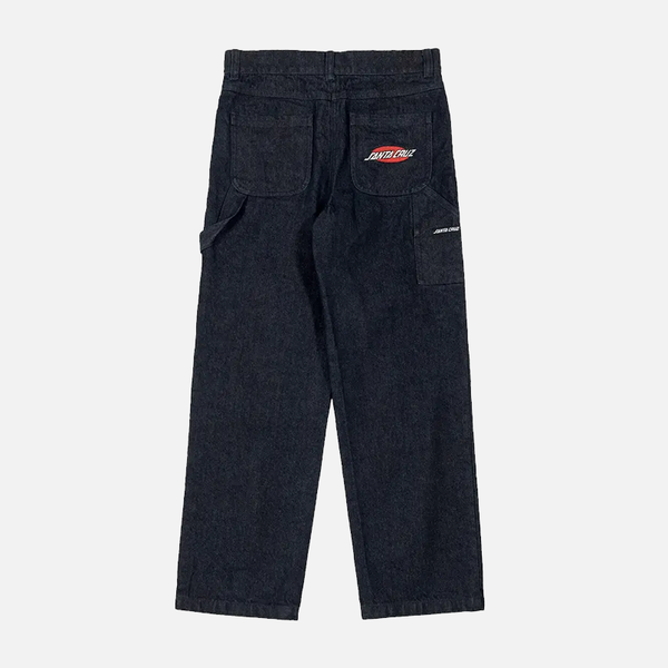 Santa Cruz Oval Strip Pant - Black