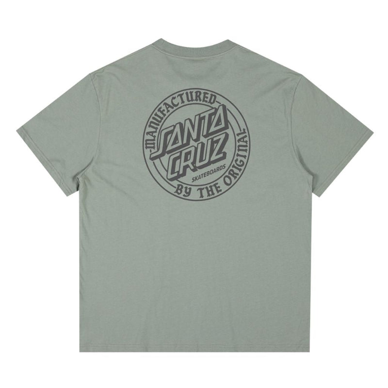 Santa Cruz MFG Club Mono Box Fit Tee - Sage