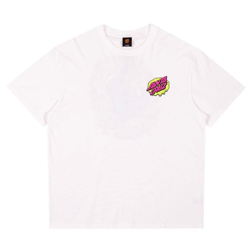 Santa Cruz Slime Scream Tee - White