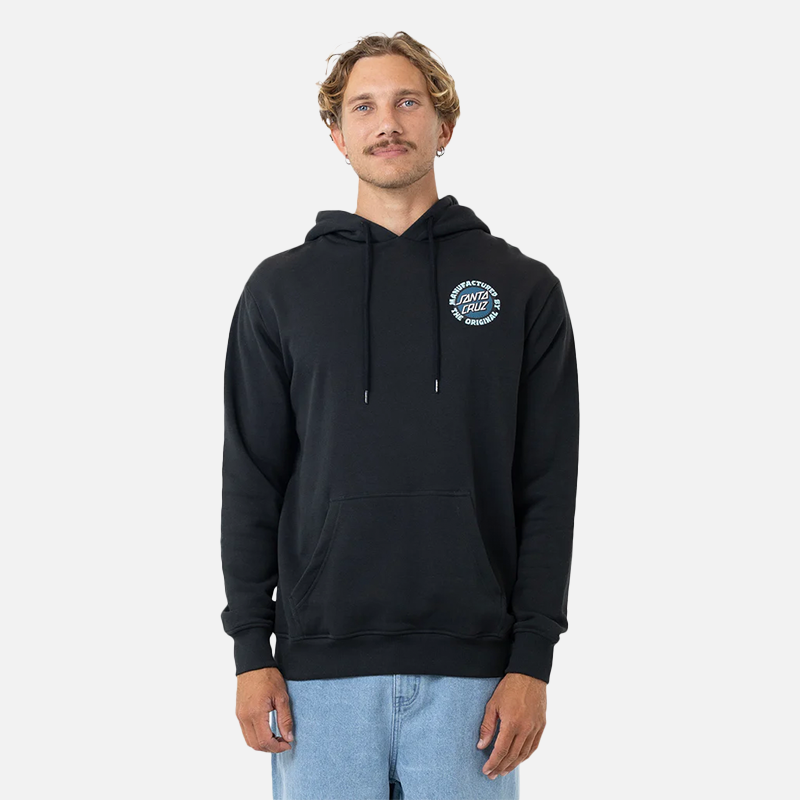 Santa Cruz Speed MFG Dot Puff Hood - Black