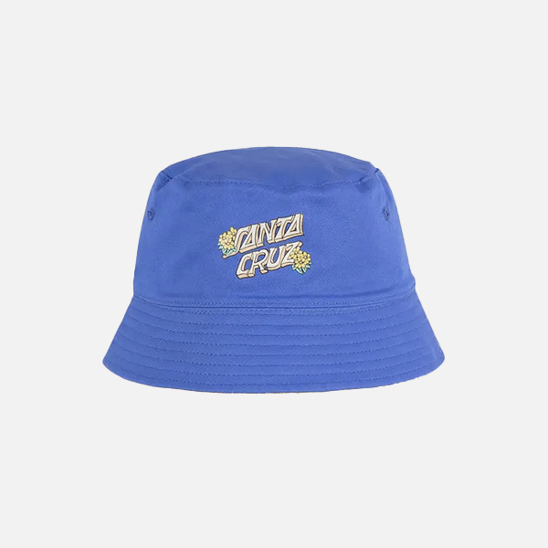 Santa Cruz Youth Aloha Stack Bucket Hat - Iris