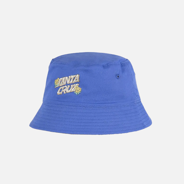Santa Cruz Youth Aloha Stack Bucket Hat - Iris