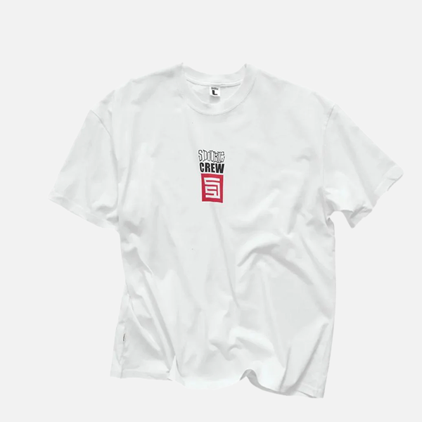 S-Double Crew Tee - White