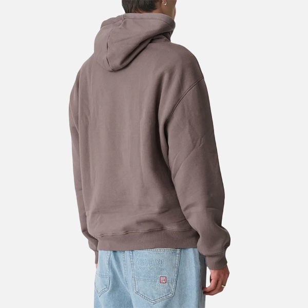 S-Double Mid Block Fleece Hood - Ash