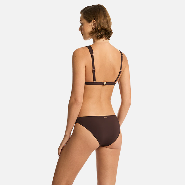 Sea Level Infinity Regular Cheeky Pant - Cocoa