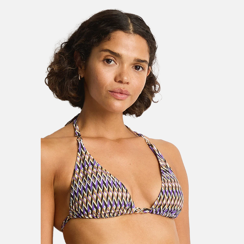 Sea Level Tessera Tri Top - Cocoa