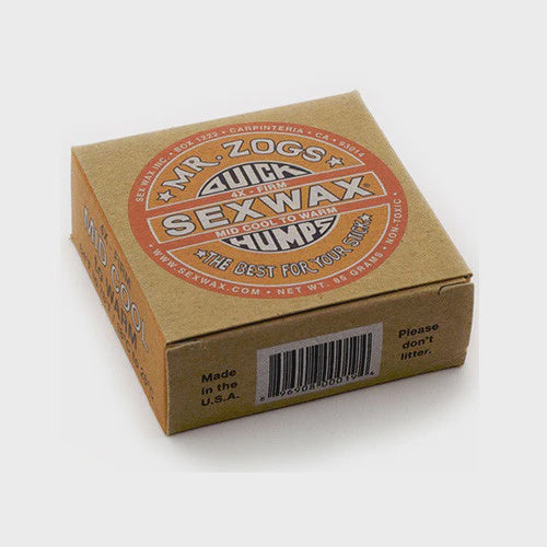 Sexwax Quick Humps Surf Wax - Firm Orange