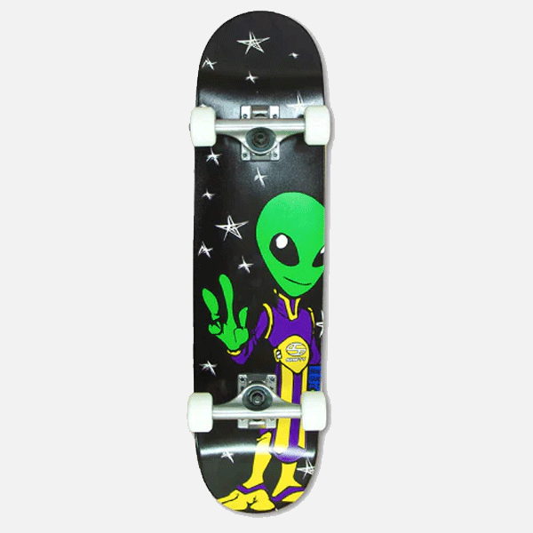 Shifty Visitor Mini Complete Skateboard - 7.25