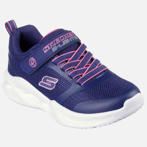 Skechers Sola Glow Kids - Navy