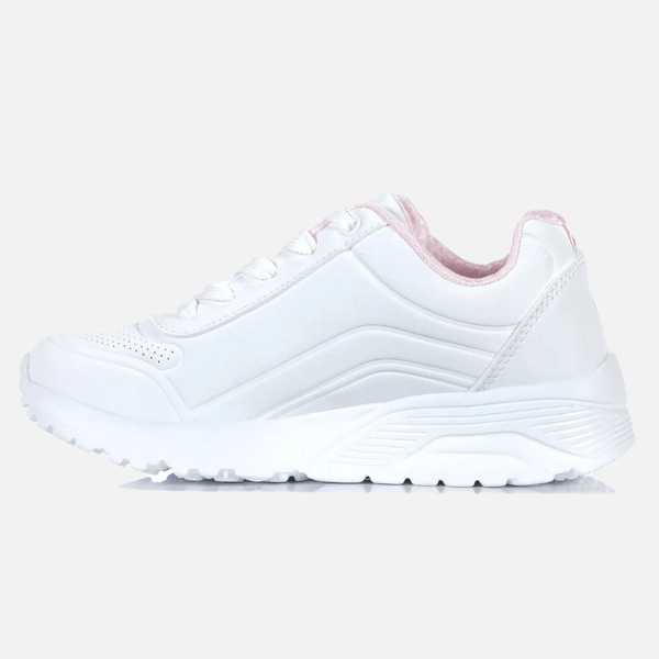 Skechers Uno Lite Easy Zip - White