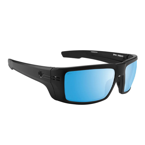 Spy Rebar ANSI RX - Matte Black Happy Boost Polar Ice Blue Mirror