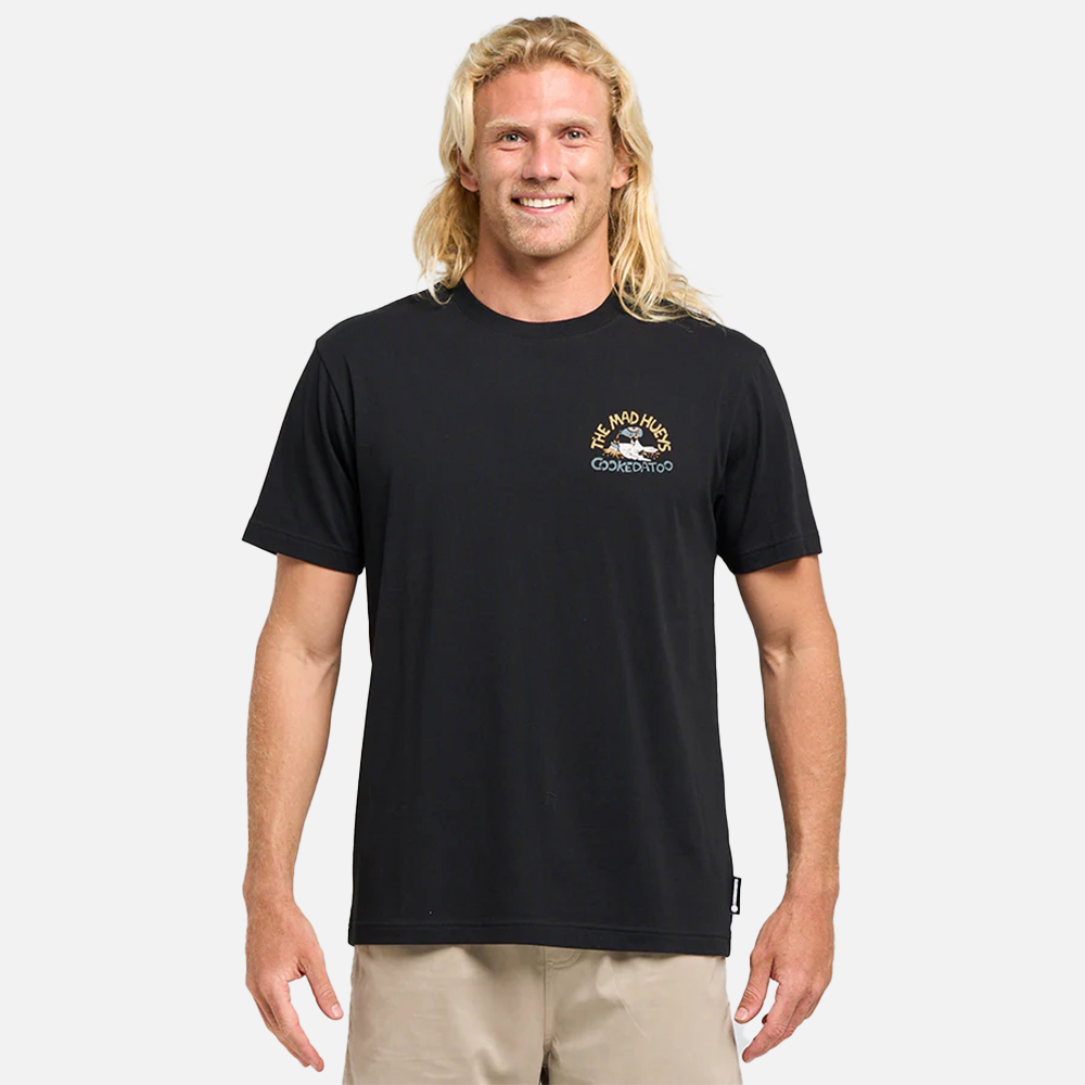 The Mad Hueys Cookedatoo Trio Tee - Black