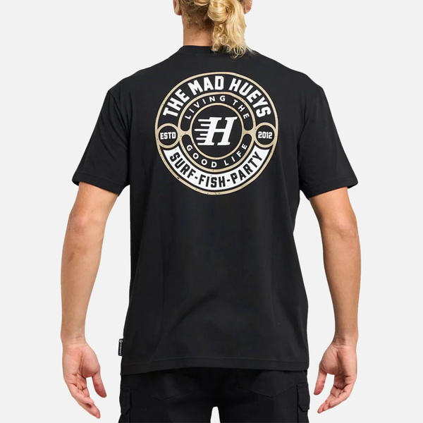 The Mad Hueys Hueys Good Life Tee - Black