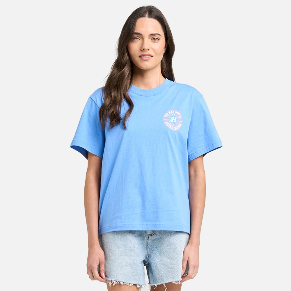 The Mad Hueys Hueys Good Life Tee - Cornflower Blue