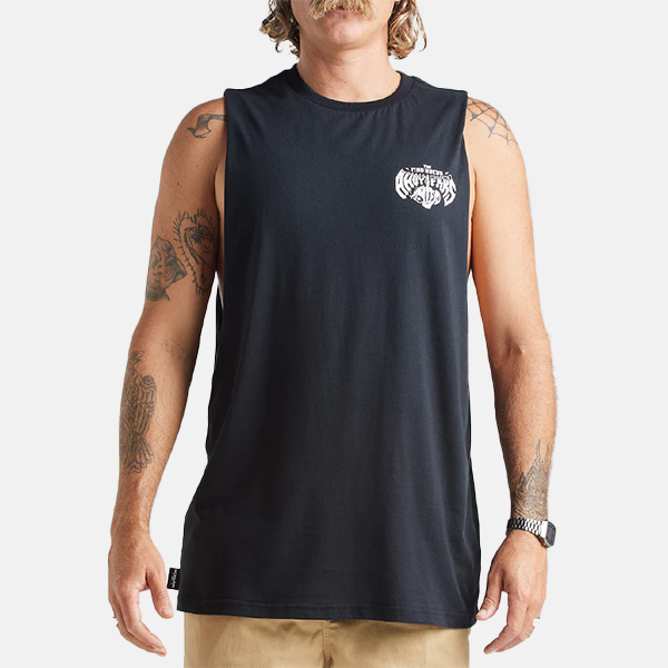 The Mad Huey's Metal Ahoy FKRS Muscle Black Propaganda Streetwear