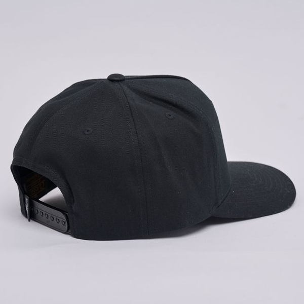 The Mad Hueys Parallel Hueys Twill Snapback - Black