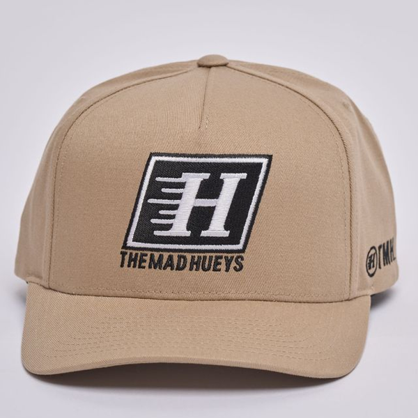 The Mad Hueys Parallel Hueys Twill Snapback - Tan