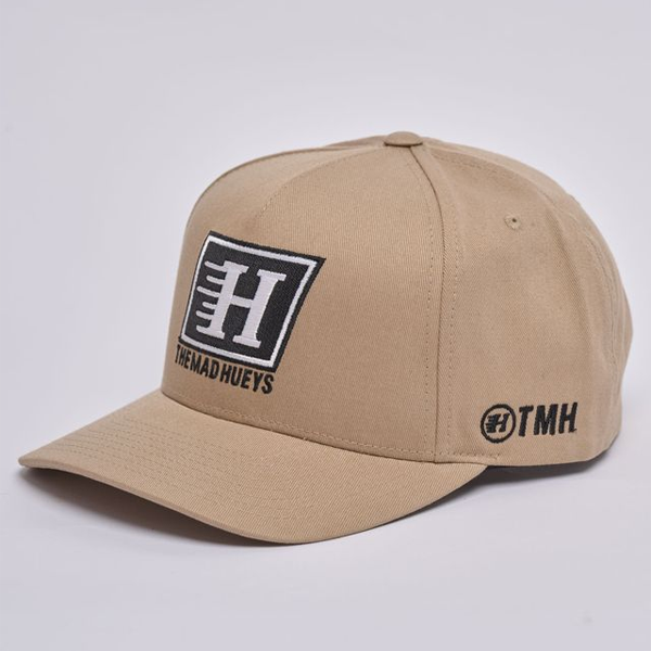 The Mad Hueys Parallel Hueys Twill Snapback - Tan