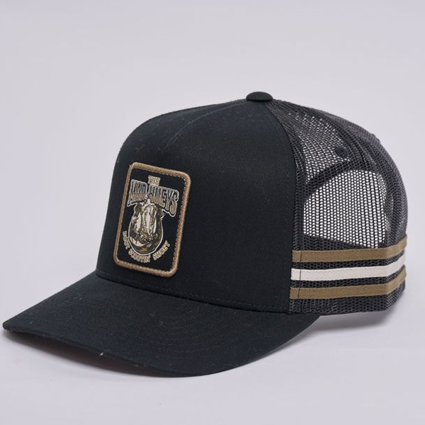 The Mad Hueys Scootin Shoey Twill Tucker - Black