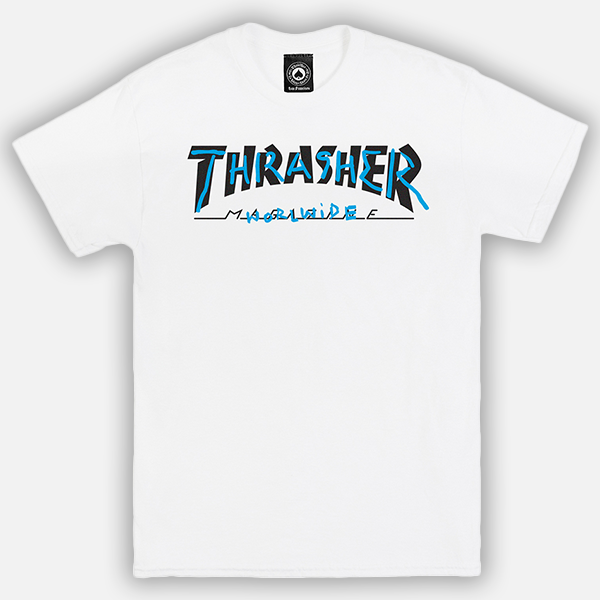 Thrasher Trademark Tee - White