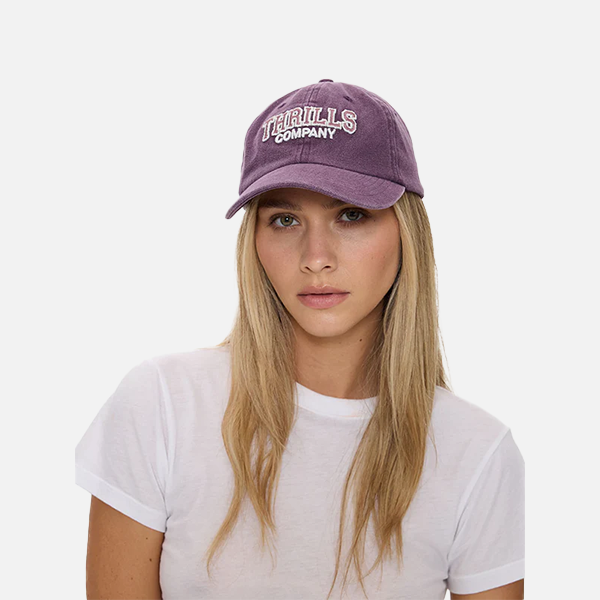 Thrills Break Point 6 Panel Cap- Vintage Mauve