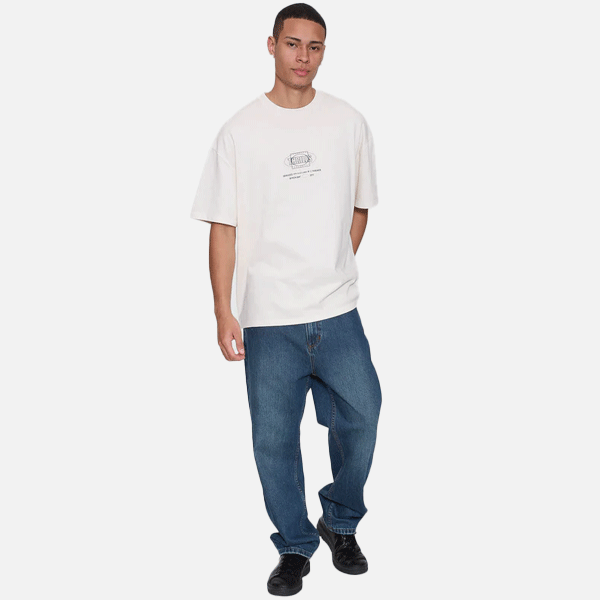 Thrills Fluid Box Fit Oversize Tee - Heritage White