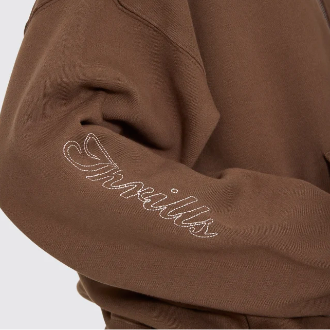 Thrills Last Stop Zip Box Hood - Cocoa