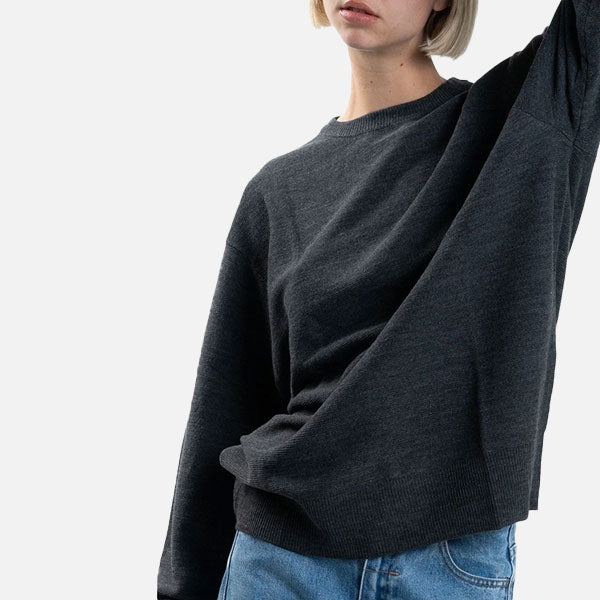 Thrills Ollie Knit Pullover - Charcoal
