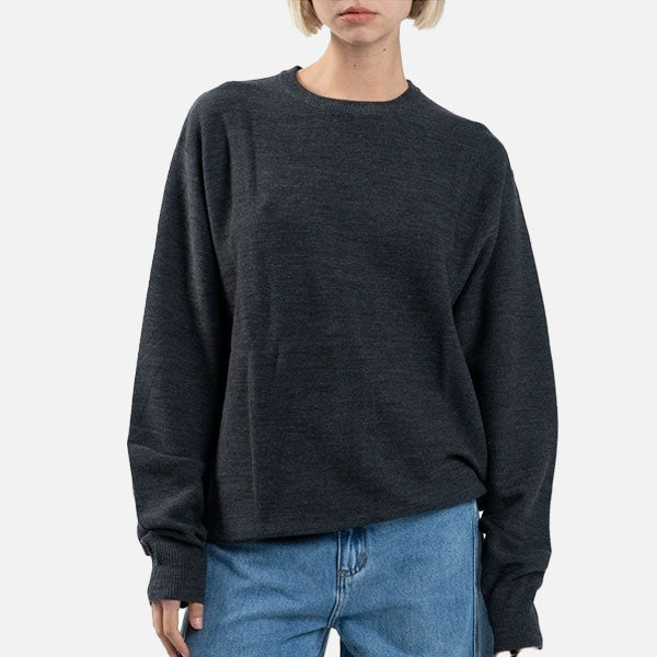 Thrills Ollie Knit Pullover - Charcoal