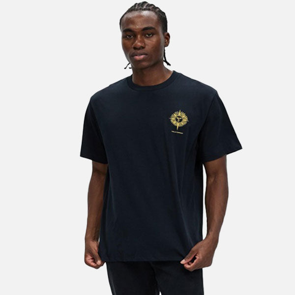 Thrills Silence Merch Fit Tee - Washed Black
