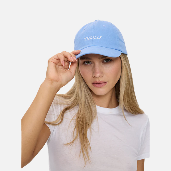 Thrills Vivid Dreams 6 Panel Cap- Cornflower Blue