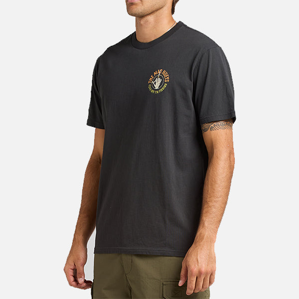 The Mad Hueys Fk Off Im Fishing Tee - Vintage Black