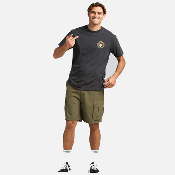 The Mad Hueys Fk Off Im Fishing Tee - Vintage Black