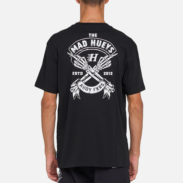 The Mad Hueys FKRS Ahoy Tee - Black