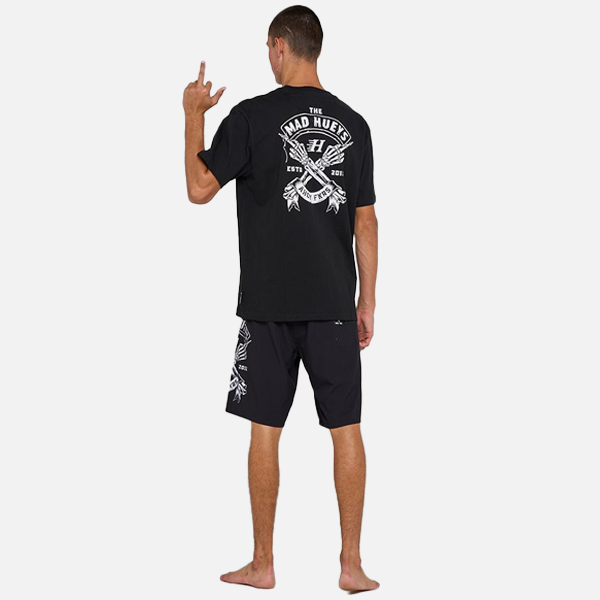 The Mad Hueys FKRS Ahoy Tee - Black