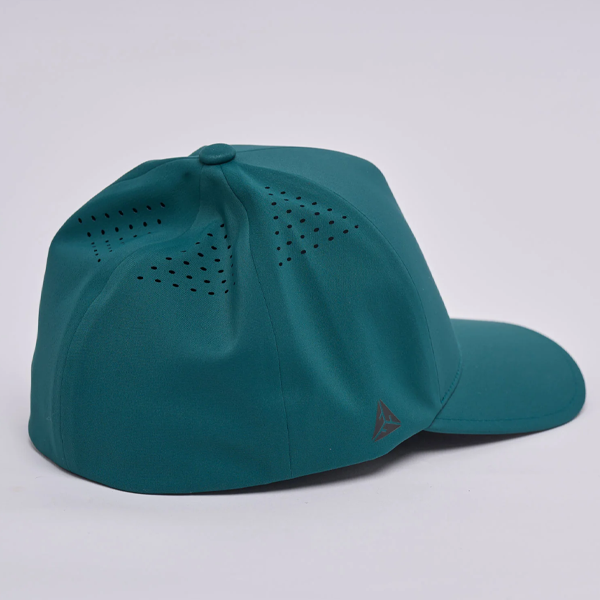 The Mad Hueys Parallel Hueys Flex Fit Delta Cap - Pine Green