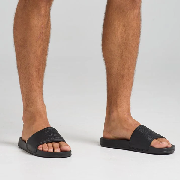 The Mad Hueys Slides - Black