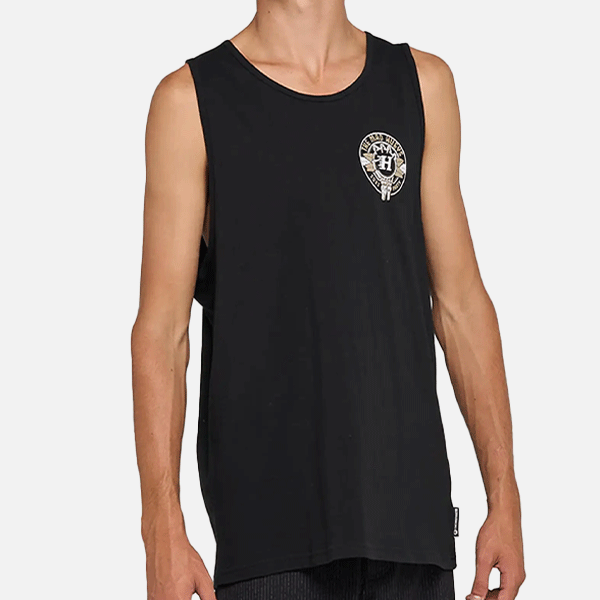 The Mad Hueys Surf Hueys Tank - Black
