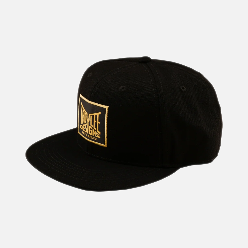 Troy Lee Handlebar Flat Bill Snapback - Black