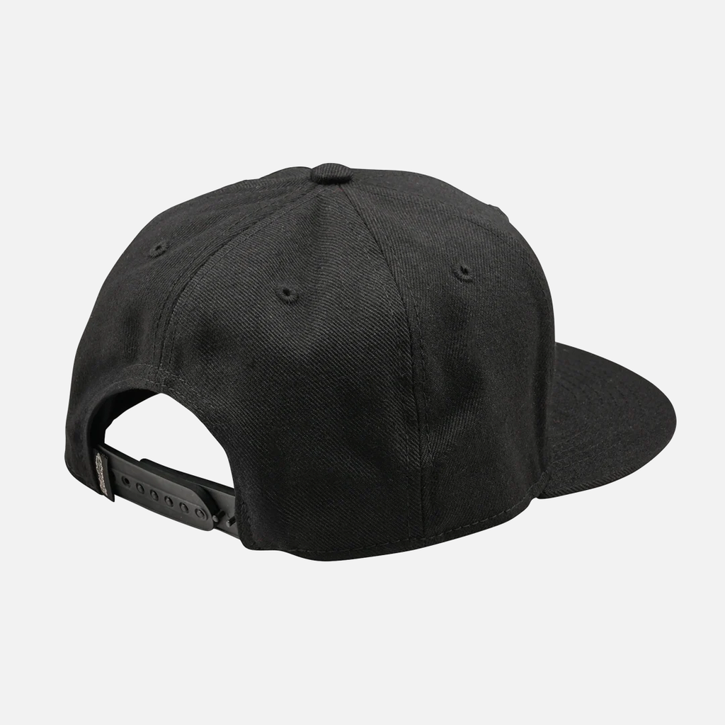 Troy Lee Peace Flat Bill Snapback - Black