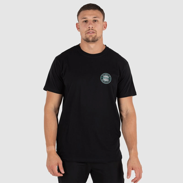 Unit Capital Tee - Black
