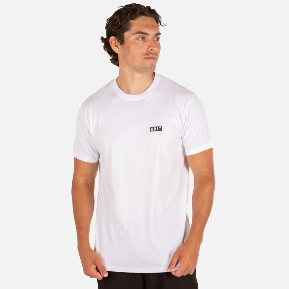 Unit Case Tee - White