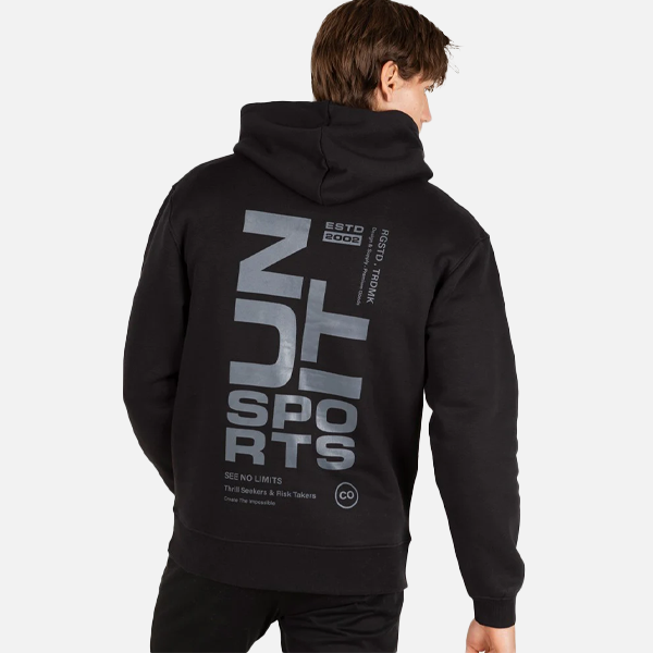 Unit Conquer Fleece Hood - Black