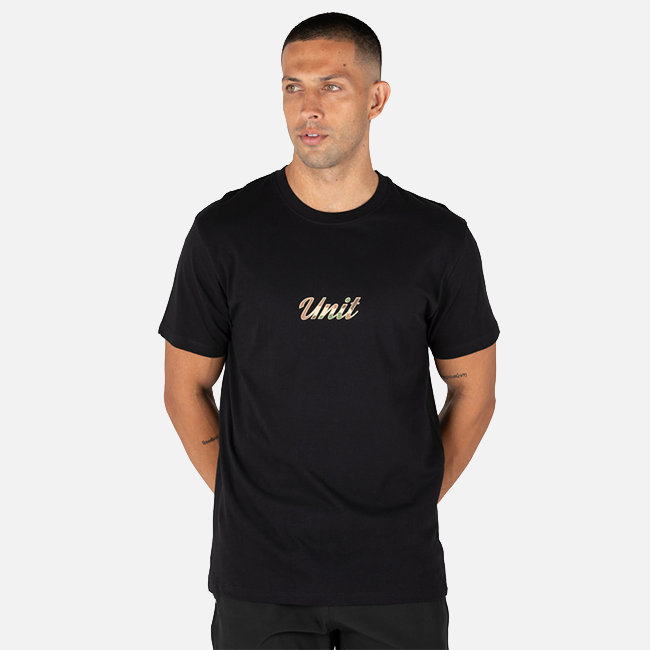 Unit Crossover Tee - Black