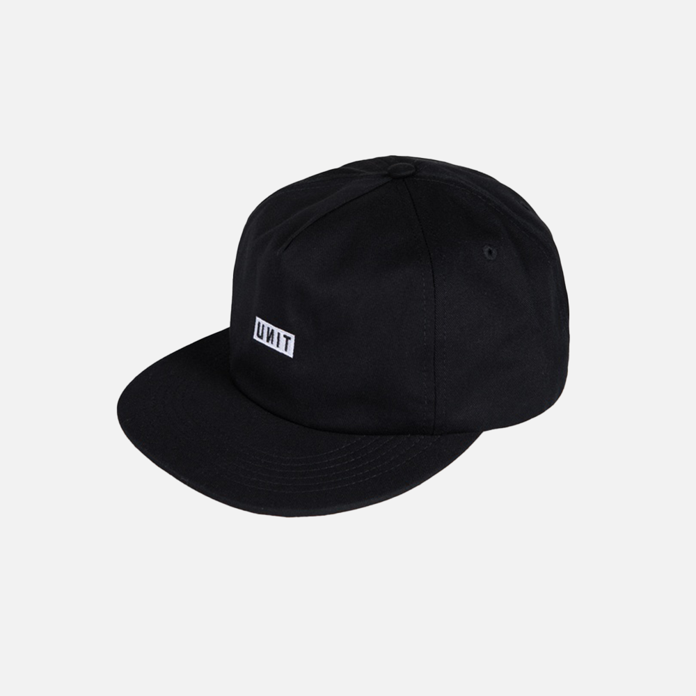 Unit Forum Snapback - Black