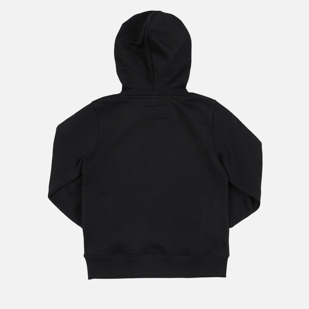 Black hoodie on a white background