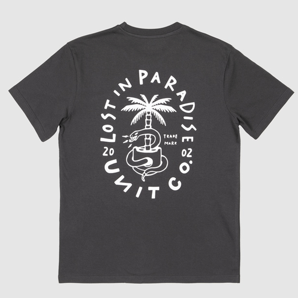 Unit Youth Tropics Tee - Black