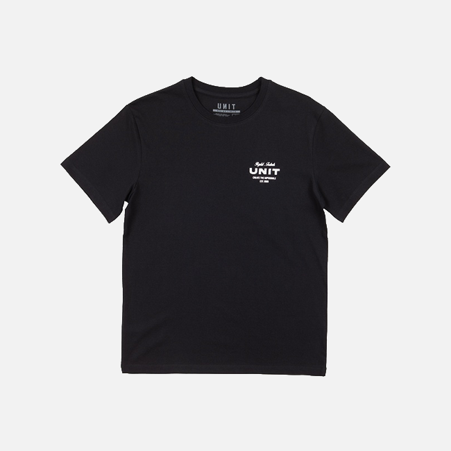 Unit Mento Youth Tee - Black