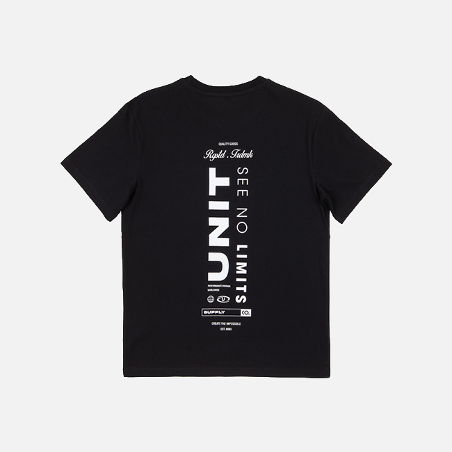 Unit Mento Youth Tee - Black
