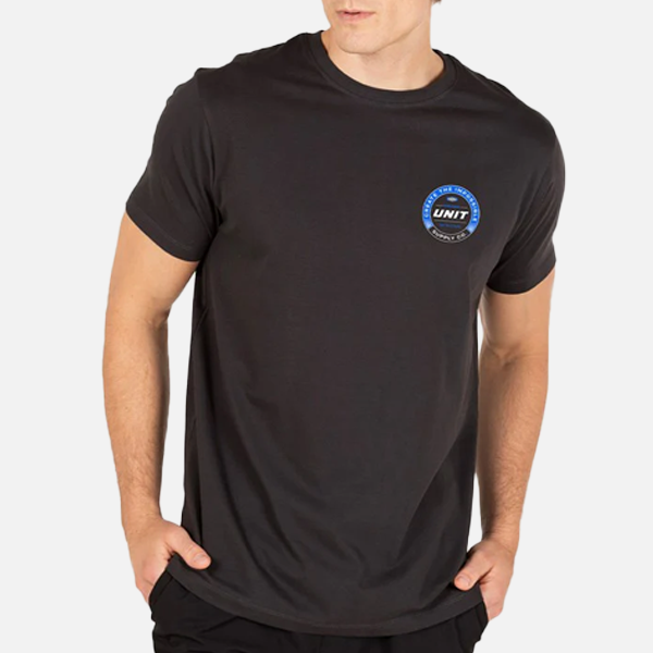 Unit Metric Tee - Washed Black